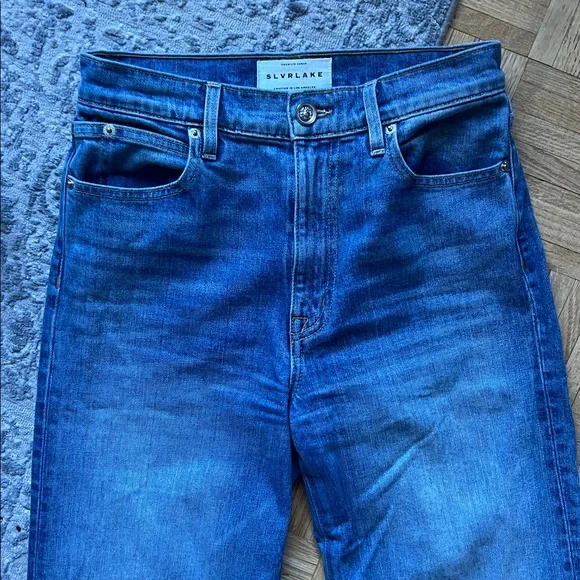 SLVRLAKE Sz 25 Grace Cropped Jeans in Montana - Picture 5 of 12